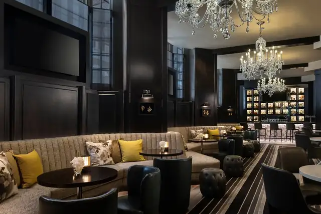 The Ritz-Carlton Atlanta in Atlanta, modern lounge with an armchair